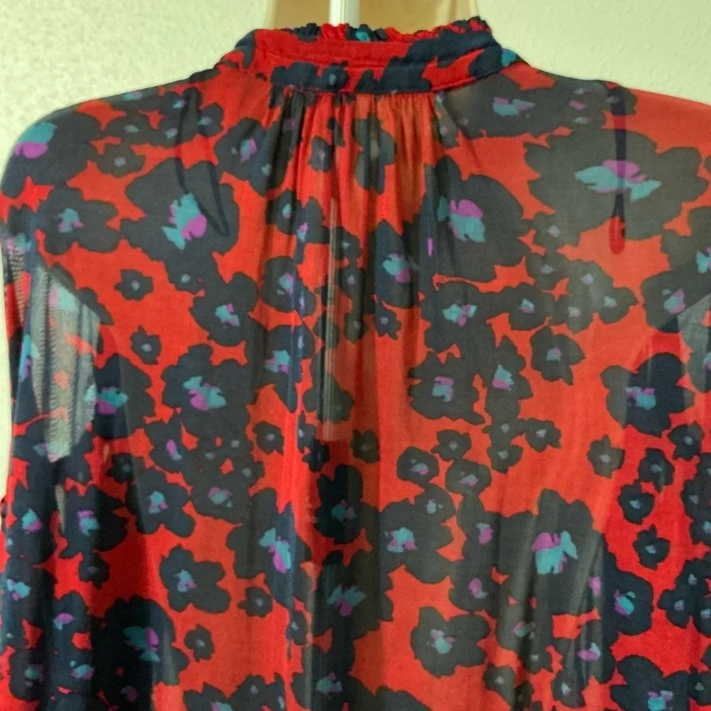 Free People Love Letter Tunic Dress Women's Size Large Oversized Drapey Boho